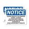 Signmission Scented Products Can Aggravate Asthma Allergies, 14 in W x Rectangle, Plastic OS-2PACK-NS-P-1014-L-18250 - alternate 1